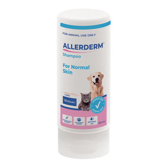 Allerderm Shampoo for Normal Skin 250ml bottle