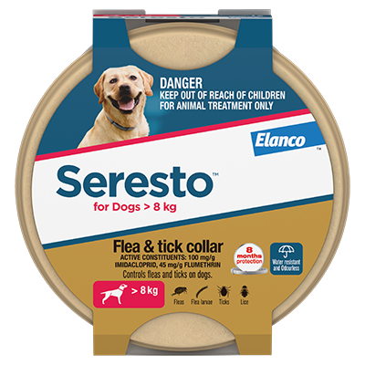Seresto Dog Collar >8kg