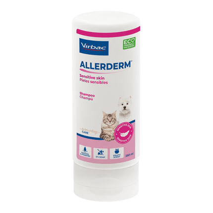 Allerderm Shampoo for Sensitive Skin 250ml bottle