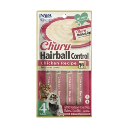 Inaba Churu Hairball Control Chicken 4 x 14g