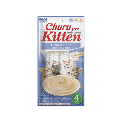 Inaba Churu Kitten Creamy Tuna 4 x 14g