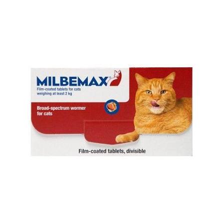 Milbemax Tasty for Cats (over 2kg) Single Tablet